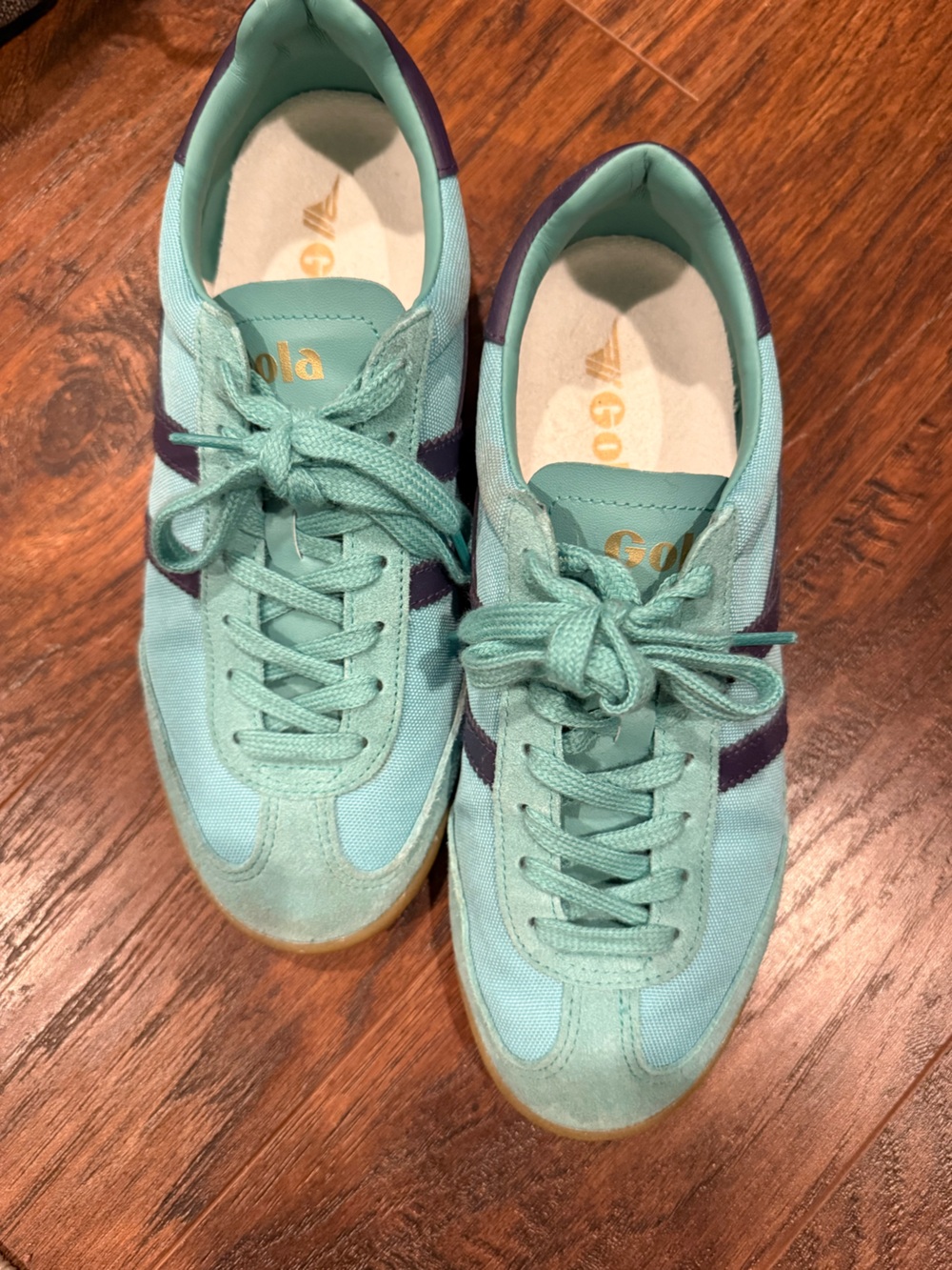 Gola Tornado Sneakers Teal Purple size 8